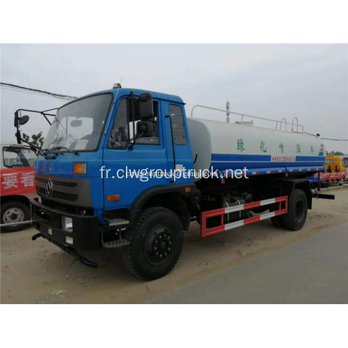 Camion de pulvérisation d&#39;eau Dongfeng CUMMINS 190hp
